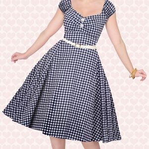 Muxxn 1950s Style Vintage Dress Sz 2XL